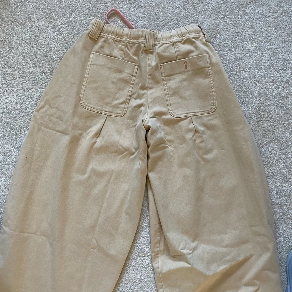 Pilcro XS canvas barrel pants NWT - Picture 5 of 10